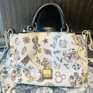 Dooney & Burke Disney Cruise Line Sketch 2 Mini Barlow Purse
